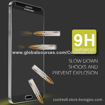 0.33mm Thickness Tempered-glass Screen Protector for Samsung Note 3/Note 2, Anti-fingerprint